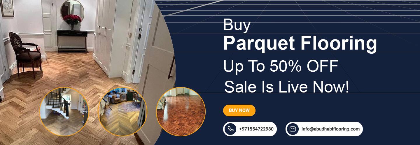 parquet flooring Banner