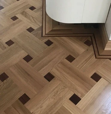 Basketweave Parquet Flooring Abu Dhabi