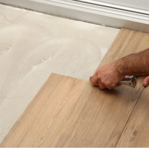 LVT Flooring Installation Abu Dhabi