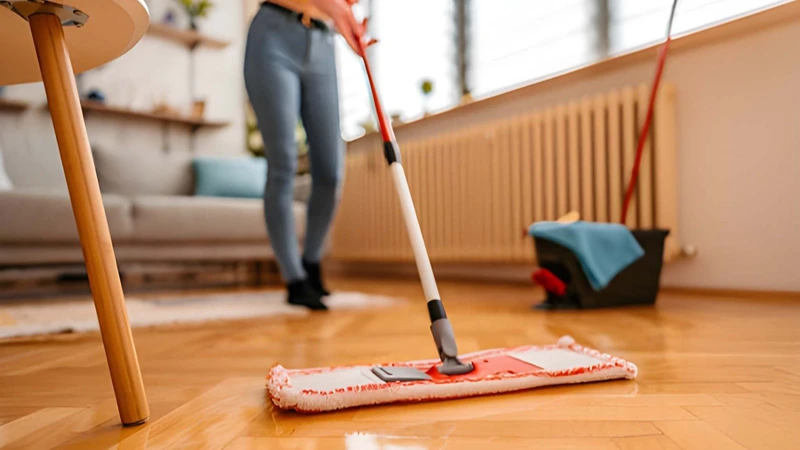 Easy Clean Vinyl Flooring