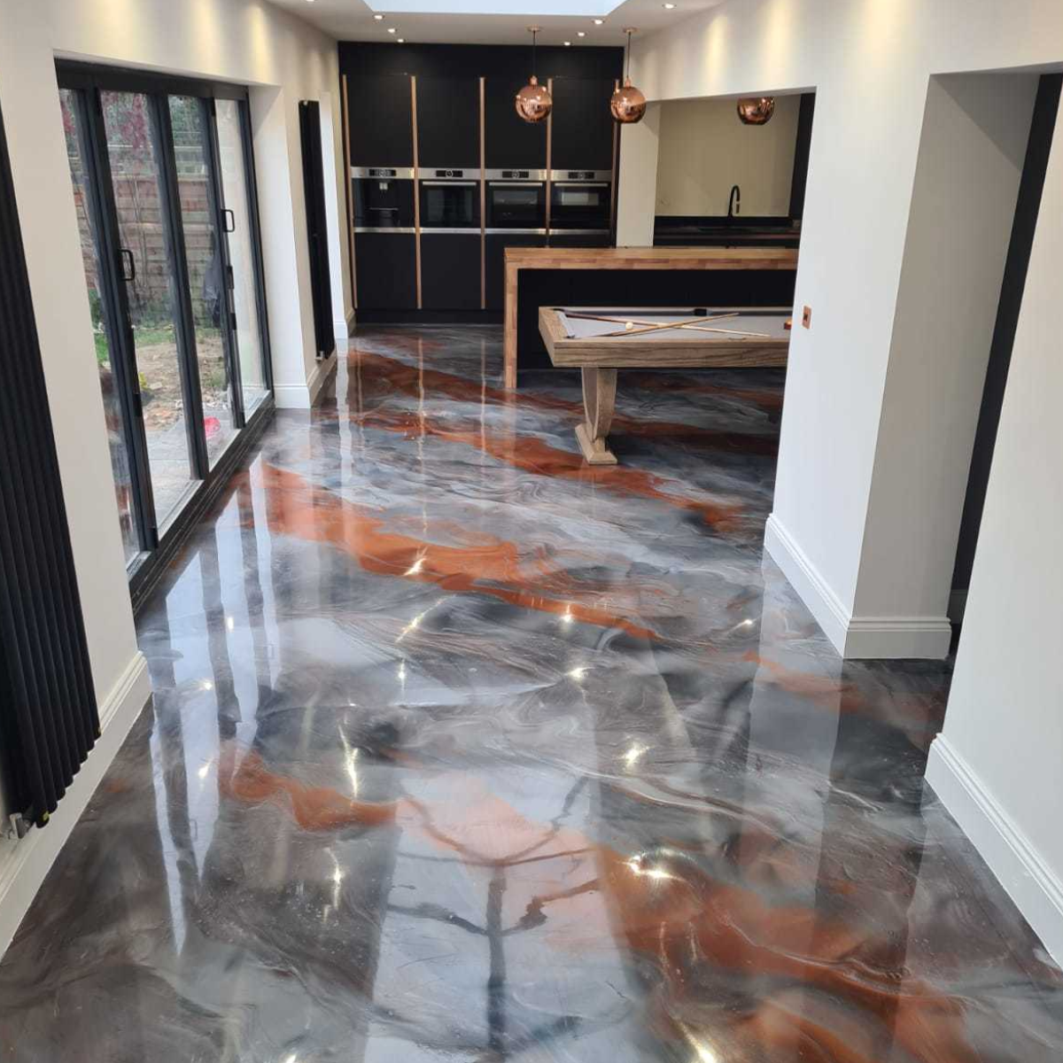 Metallic Epoxy Resin Flooring