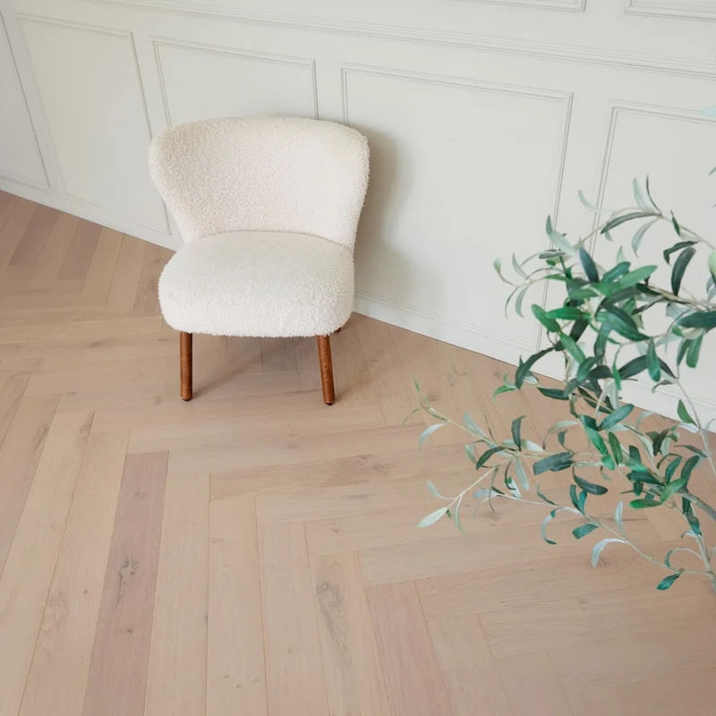 Pinot Oak Herringbone Wood Flooring