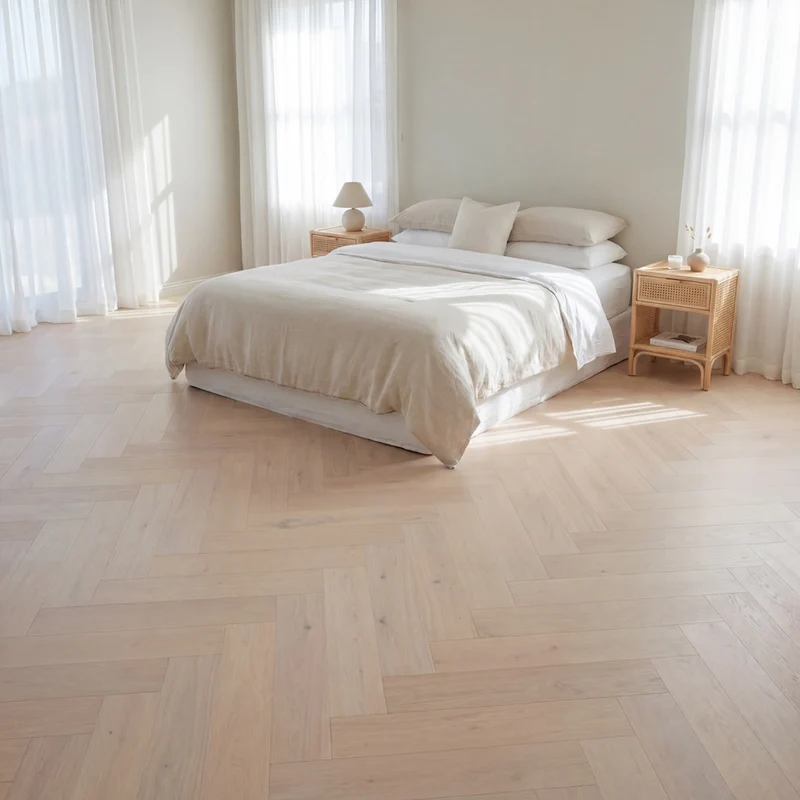Pinot Oak Herringbone Wood Flooring